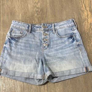 Old Navy Blue Jean Shorts with Rolled Hem
